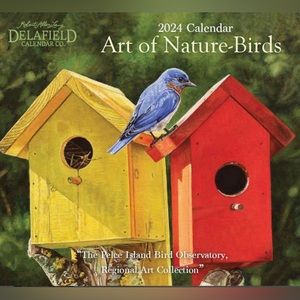 CALENDAR 2024 ART OF NATURE: Pelee Island Observatory Art Of Birds.
